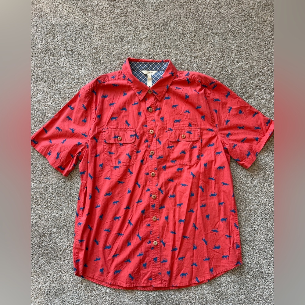 Men’s Matilda Jane x Joanna Gaines Horse Button Down Shirt- Size Large